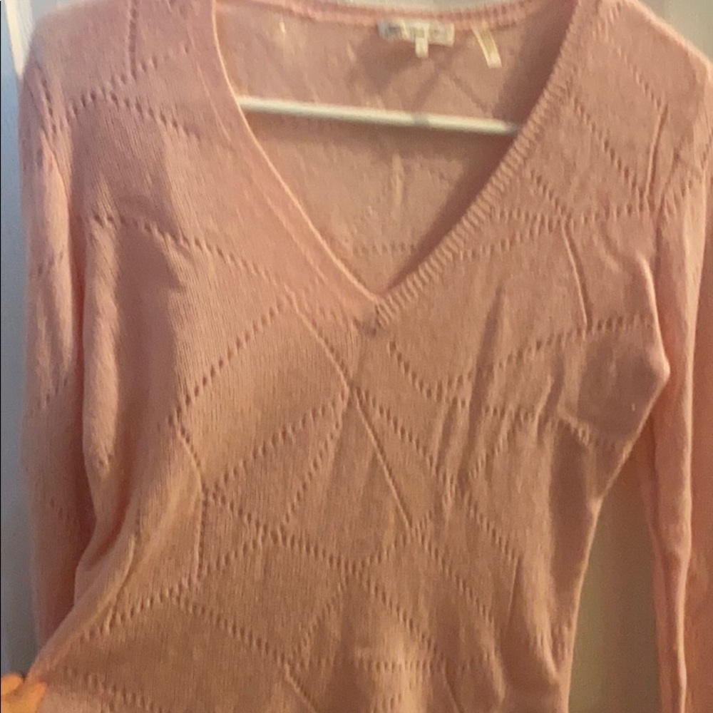 Pink Minnie Rose cashmere sweater